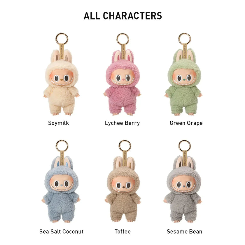 Peluche Labubu en vinyle – Exciting Macaron Series